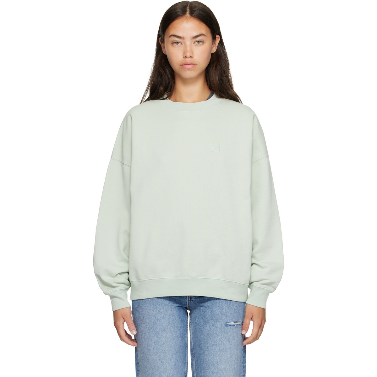 ANINE BING Green Miles Sweatshirt