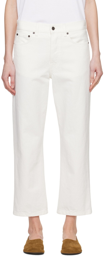 Photo: The Row White Lesley Jeans