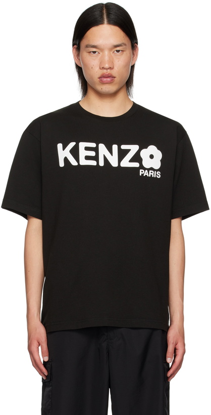 Photo: Kenzo Black Kenzo Paris Boke Flower 2.0 T-Shirt