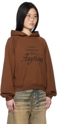 Praying Brown Passion Hoodie