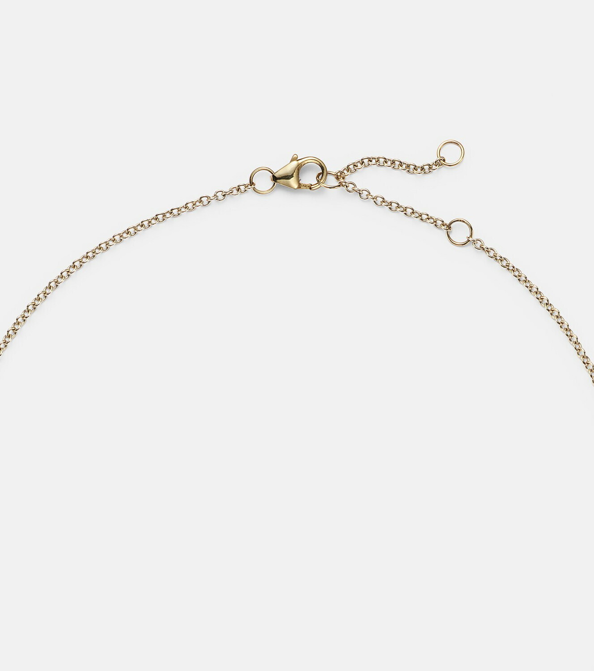 Yvonne Léon Crabe Coquillage 9kt gold pendant necklace with malachite and diamonds