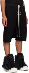 Rick Owens DRKSHDW Black Pods Shorts