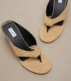 Alaïa Cube wedge sandals
