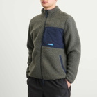 KAVU Men's Wayside Fleece Jacket in Ocean Storm