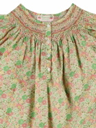BONPOINT Printed Puff Sleeve Cotton Dress