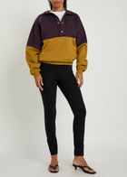 Spanx Ponte Zip-cuff Stretch-jersey Leggings Black