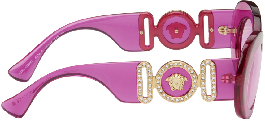 Versace Pink Medusa Sunglasses