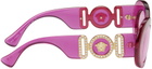 Versace Pink Medusa Sunglasses