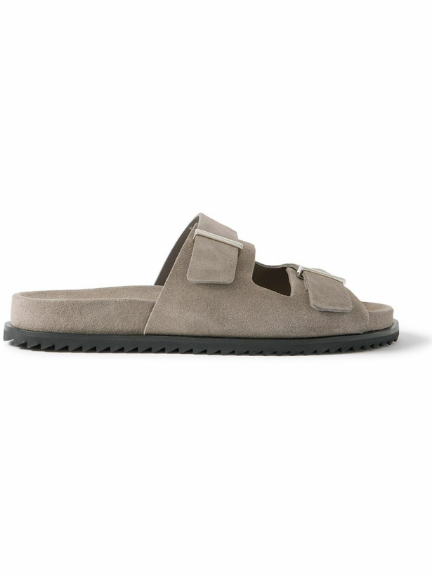 Photo: Mr P. - Suede Sandals - Neutrals