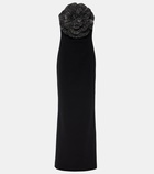 Rebecca Vallance Lumi strapless gown