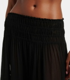 Eres Irresistible silk chiffon maxi skirt