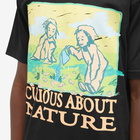 MARKET Men's Curious About Nature T-Shirt in Washed Black