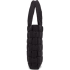 Bottega Veneta Black Padded Nylon Tote