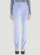 Maisie Wilen Mockumentary Velvet Pants