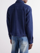 FrizmWORKS - Sashiko Denim Jacket - Blue