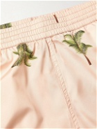 La Paz - Morais Slim-Fit Mid-Length Printed Recycled Swim Shorts - Pink