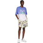 Kenzo White Tech All Over Shorts