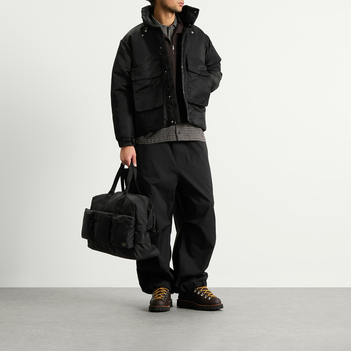 Gander Men's Down Peveril Jacket in Black