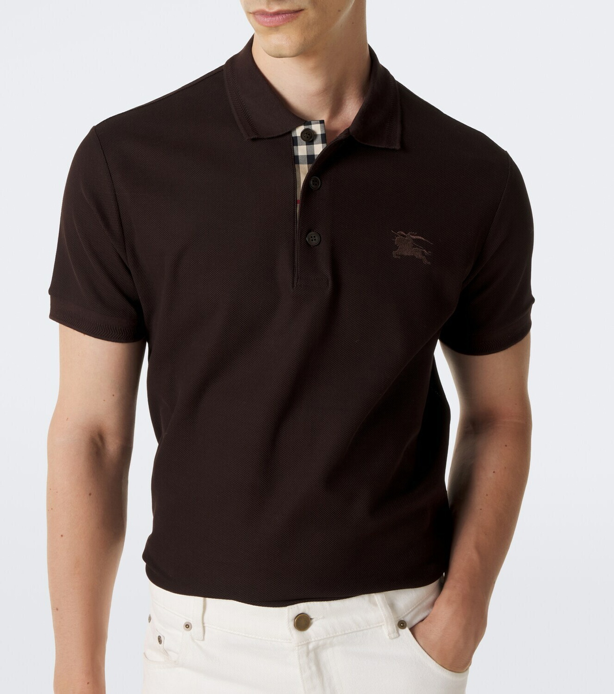 Burberry EKD cotton piqué polo shirt