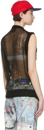 Marc Jacobs Heaven Black Rayon Sweater
