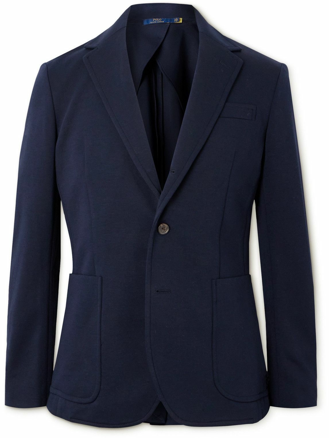 Polo Ralph Lauren - Slim-Fit Knitted Suit Jacket - Blue Polo Ralph Lauren