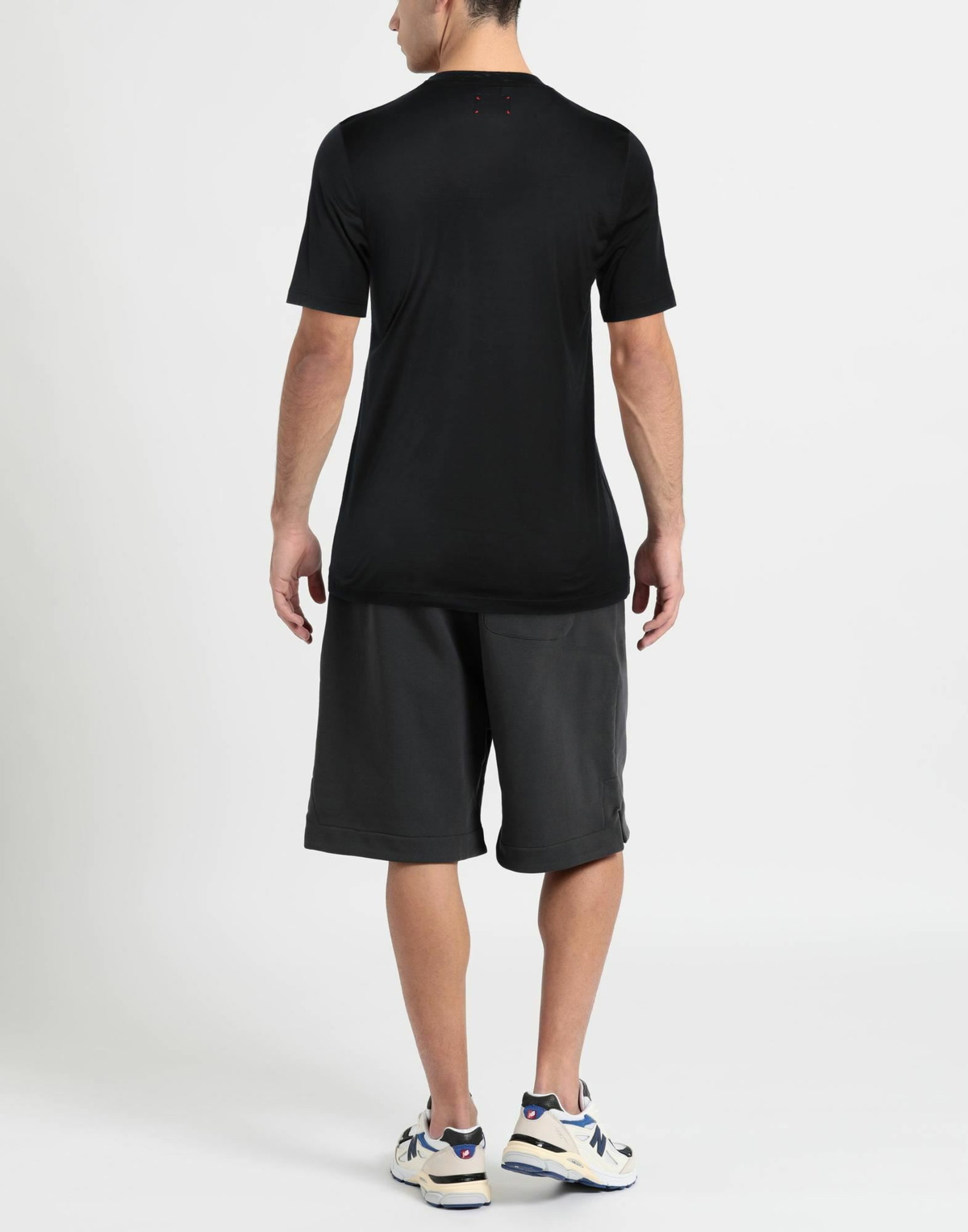 Kiton Mens T-shirt Midnight in Blue