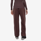 Stylerunner Women's Median Straight Leg Jogger Pant in Sepia
