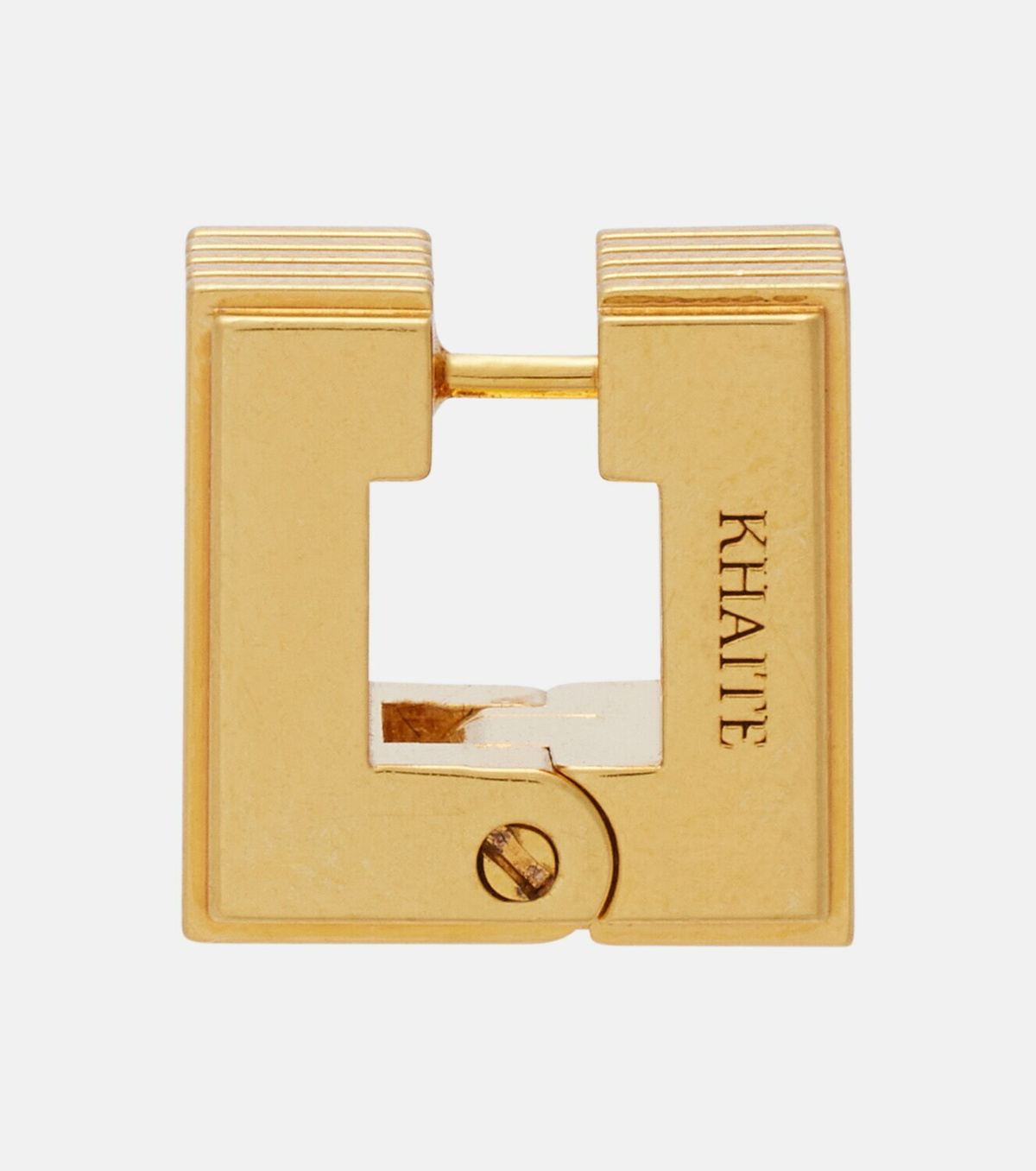Khaite Empire 18kt gold-plated earrings