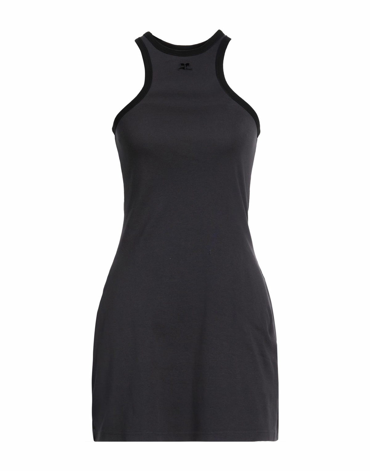 Courrèges Womens Mini dress Slate in Blue