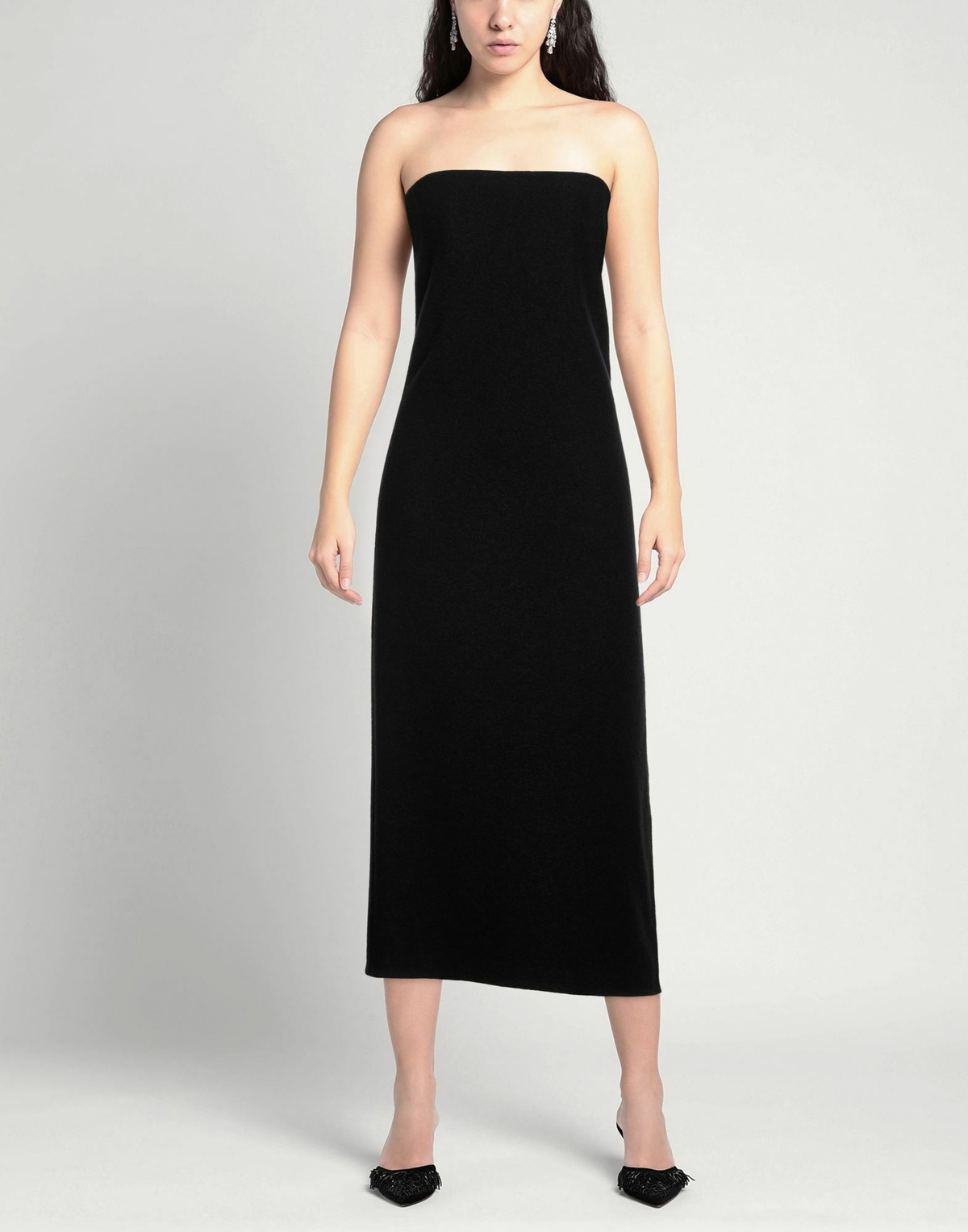 Rier Womens Midi dress in Black