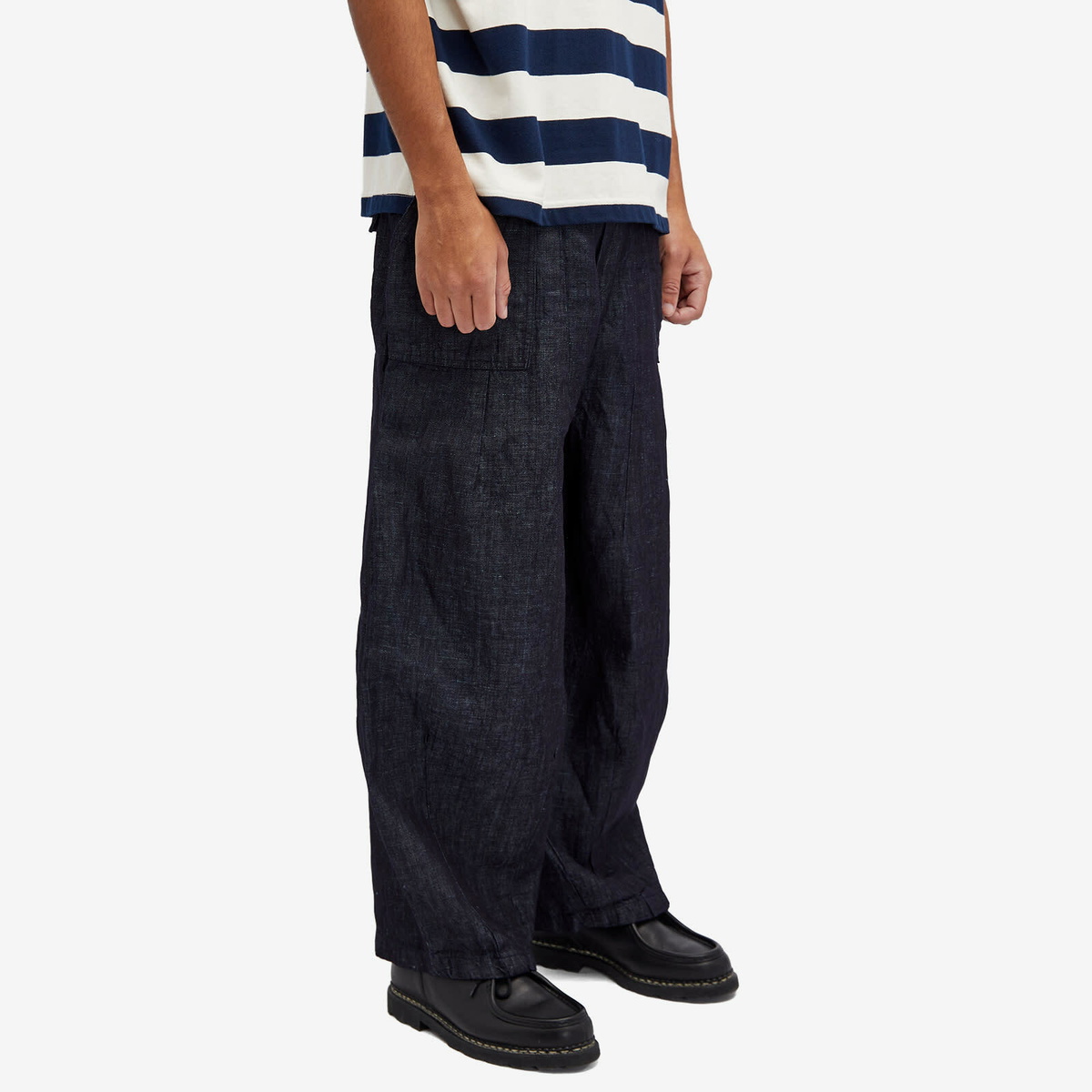 FrizmWORKS Men's Denim Balloon Pants in Indigo FrizmWORKS