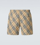 Burberry Burberry Check swim trunks