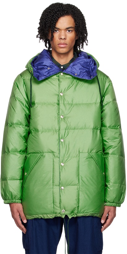 Photo: BEAMS PLUS Green Expedition Down Jacket
