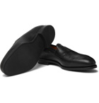 Edward Green - Piccadilly Leather Penny Loafers - Black