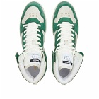 Axel Arigato Men's Dice Hi-Top Sneakers in White/Kale Green