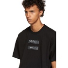 Doublet Black No Image Lenticular T-Shirt
