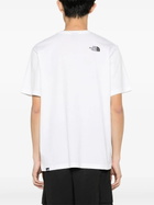 The North Face Man Short Sleeves Simple Dome Tee in White