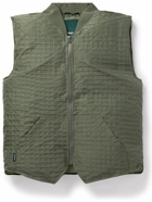 Afield Out® - Stowe Padded Embossed Shell Gilet - Green