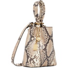 Chloé Beige Small 'Chloé Spin' Tote