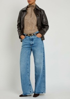 Rag & Bone Jada Brushed Cashmere Jumper Camel