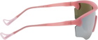 District Vision Pink Junya Racer Sunglasses