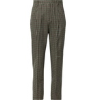 Acne Studios - Brown Boston Checked Wool-Blend Suit Trousers - Brown