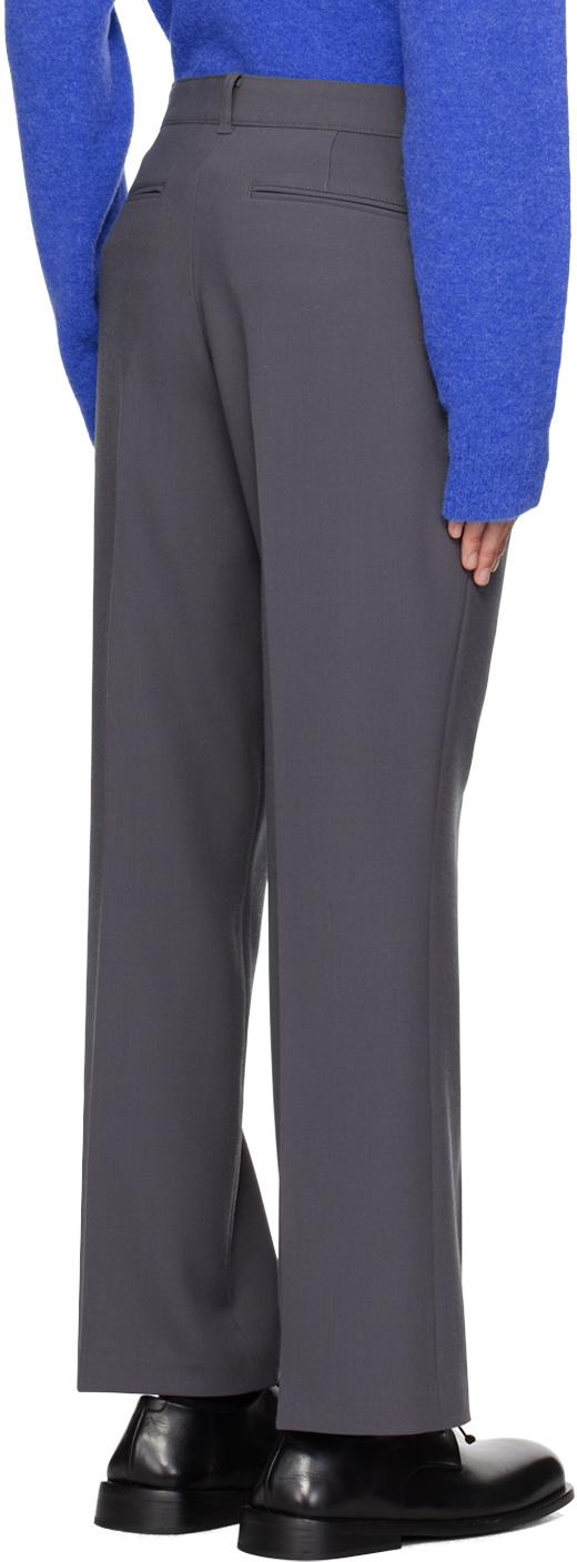 Róhe Gray Cropped Trousers