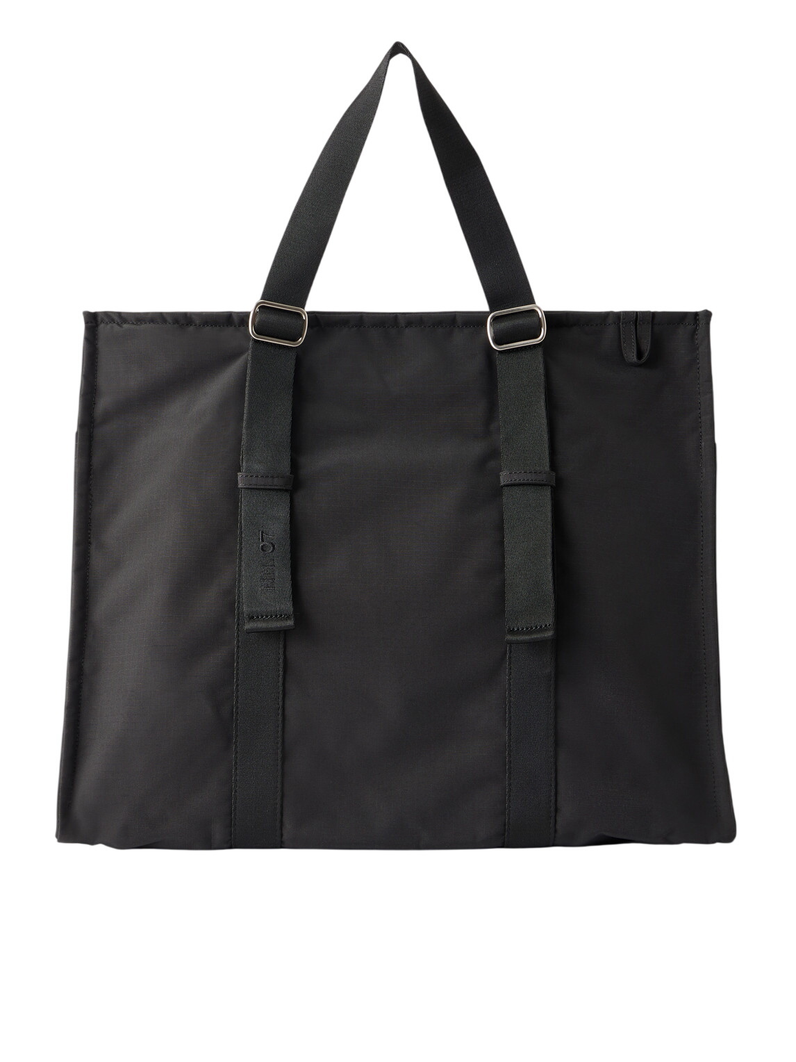 NO/FAITH STUDIOS Black Denim Multipocket Bag