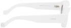 LOEWE Silver & White Paula's Ibiza Original Sunglasses