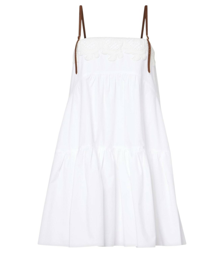 Photo: Dorothee Schumacher Poplin Power cotton-blend minidress