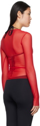 BINYA Red Arena Long Sleeve T-Shirt