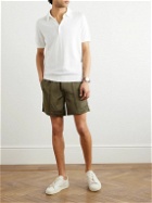 TOM FORD - Straight-Leg Jersey Shorts - Green