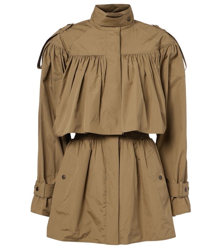 Photo: Chloé Cotton poplin trench coat