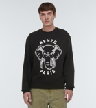 Kenzo Embroidered cotton sweatshirt